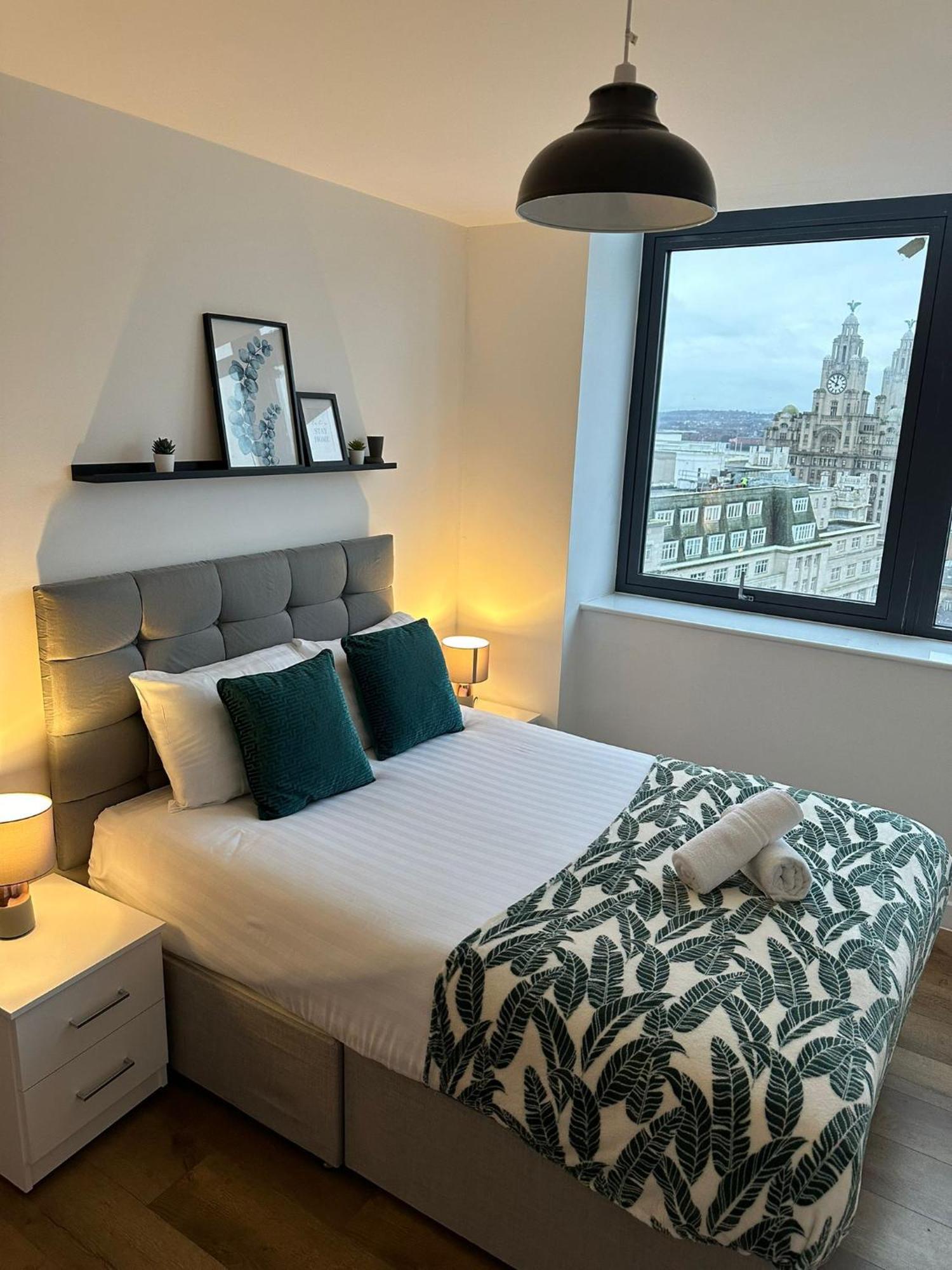 Stunning City View Apartment By Central Stay Liverpool Extérieur photo